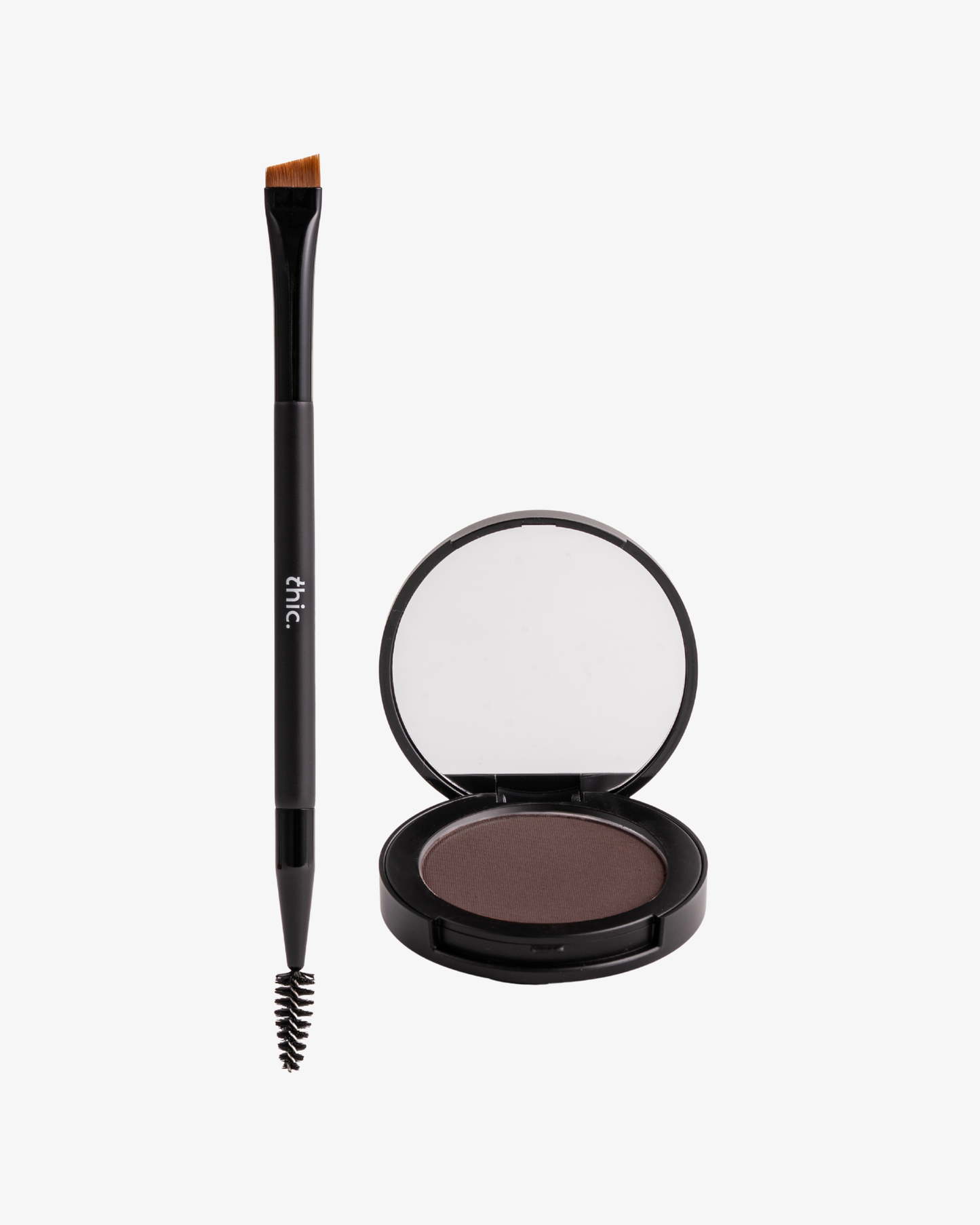 powder and duo brush
