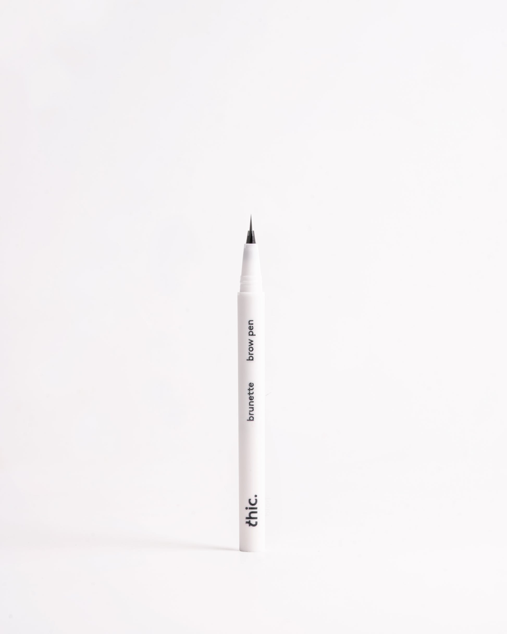 Thic Brow brow pen in use — natural hair-stroke brow finish