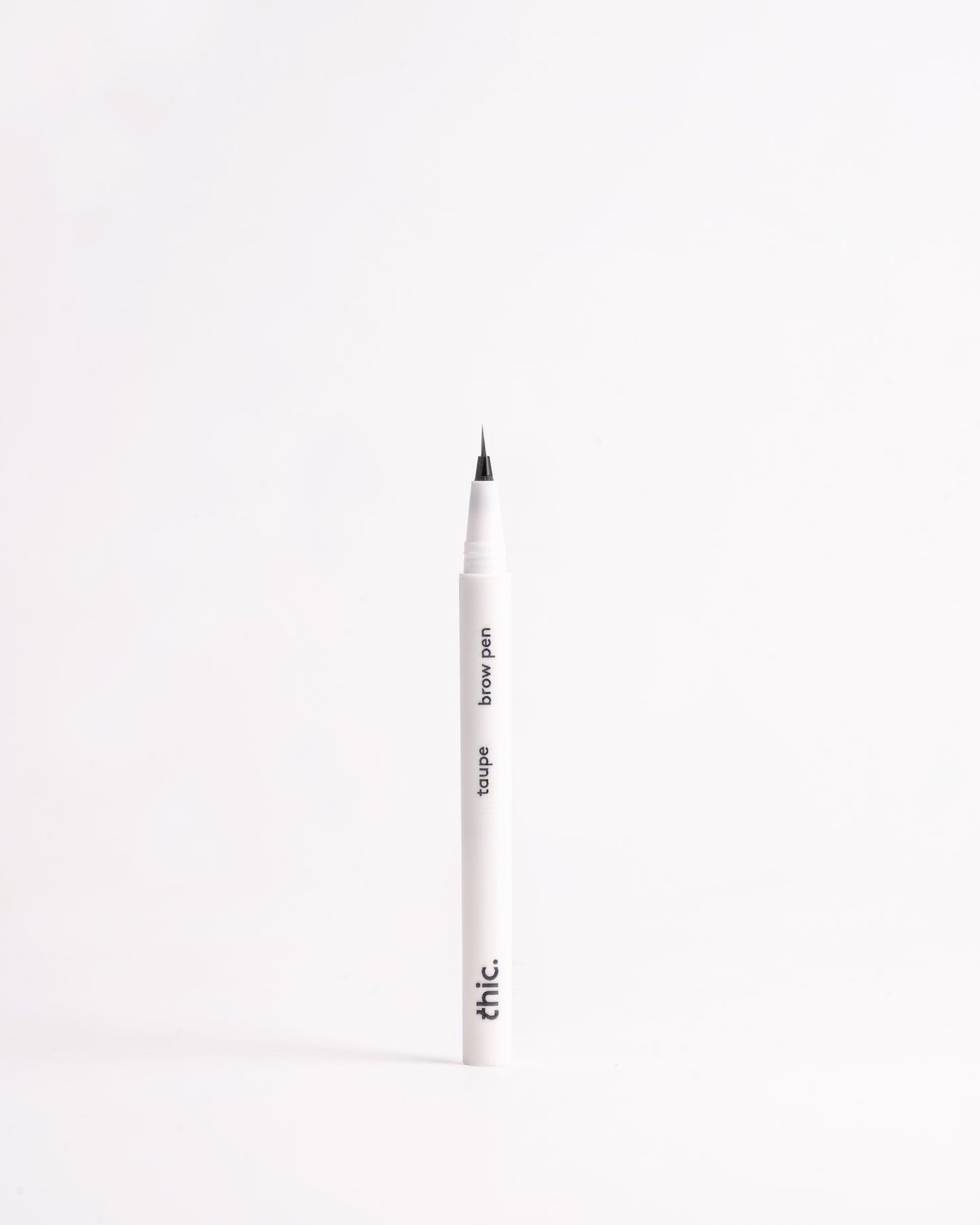 Thic Brow brow pen tip close-up — precision hair-stroke definition