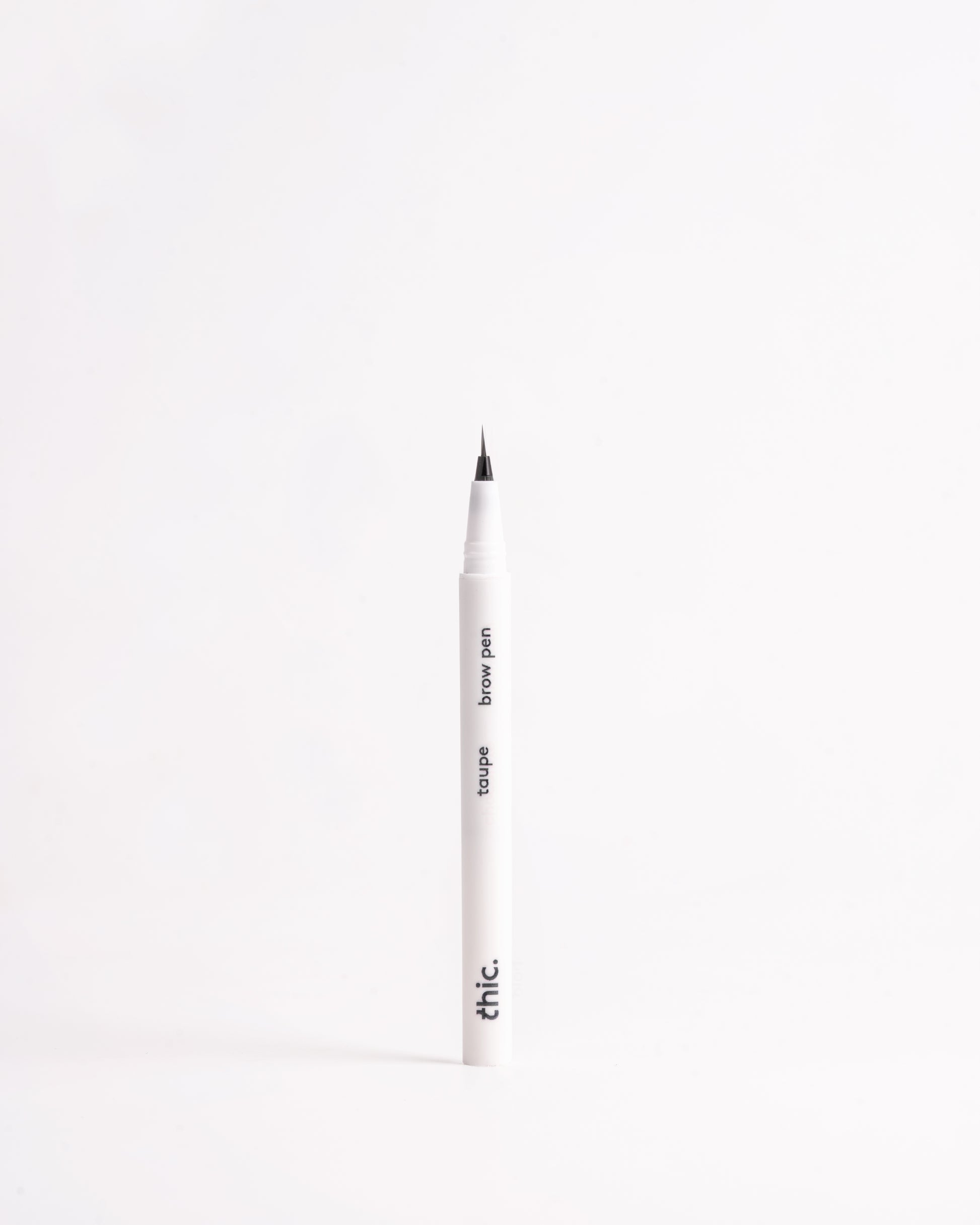 Thic Brow brow pen tip close-up — precision hair-stroke definition