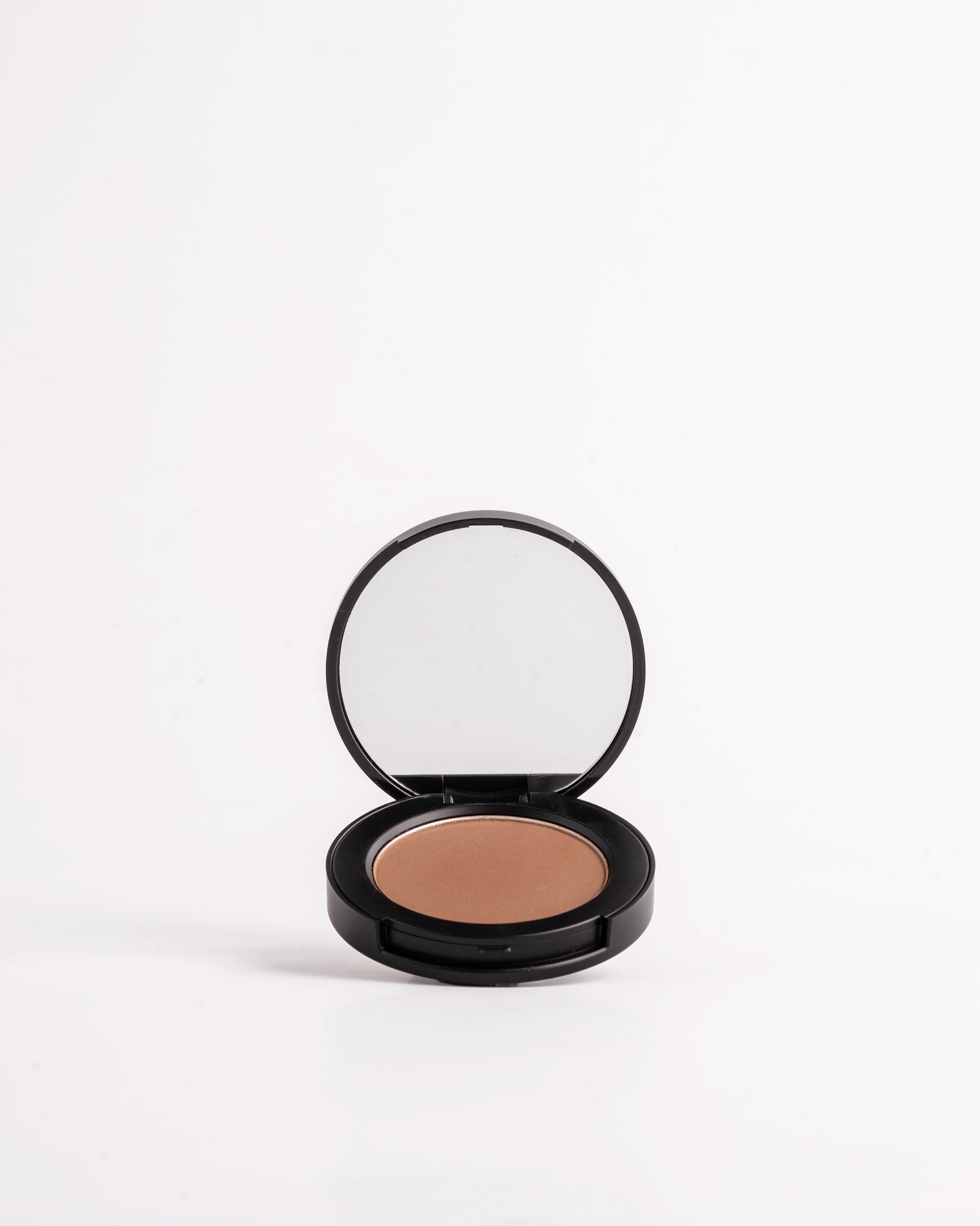 Thic Brow powder compact in blonde — buildable brow colour with mirror