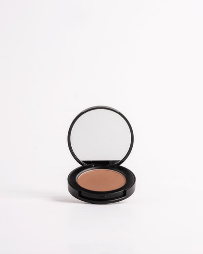 Thic Brow powder compact in blonde — buildable brow colour with mirror