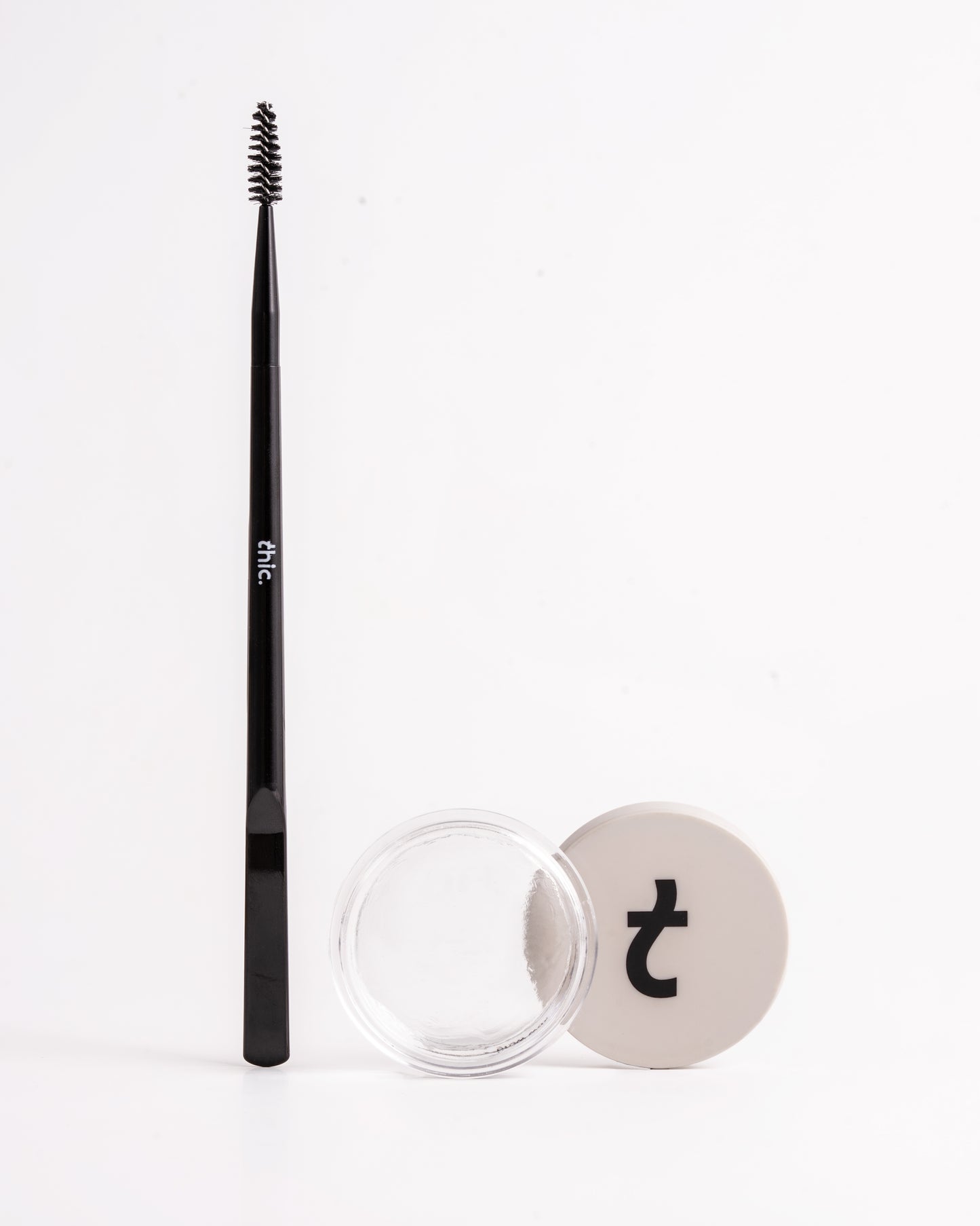 Thic Brow styling wax and applicator brush bundle — brow hold kit