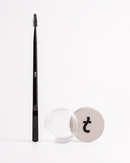 Thic Brow styling wax and applicator brush bundle — brow hold kit