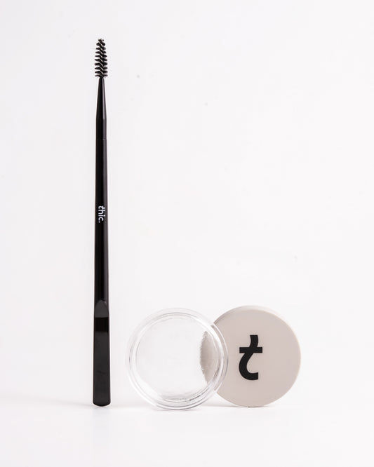 Thic Brow styling wax and applicator brush bundle — brow hold kit